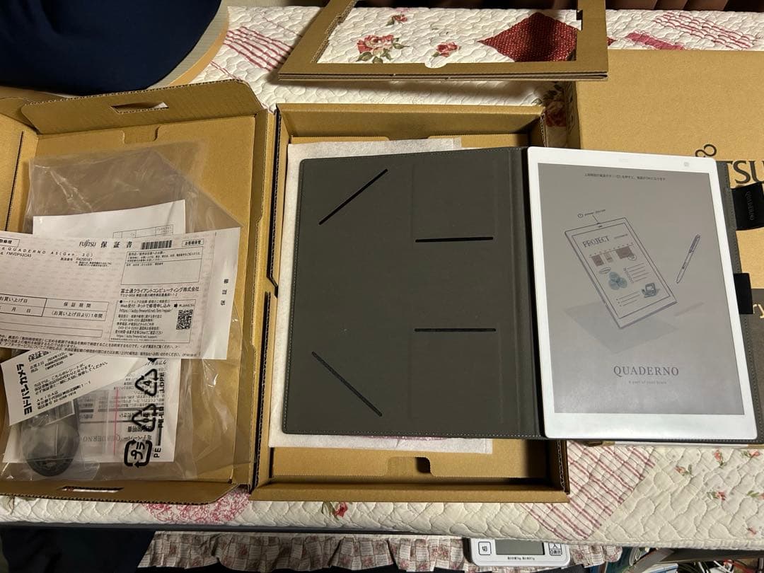 QUADERNO A5（GEN.3C）+カバー付+ スタイラスペン+替芯