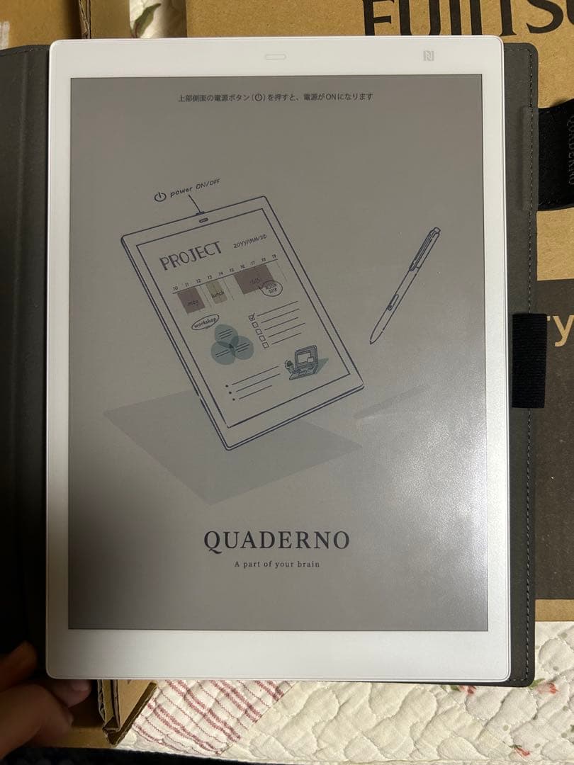 QUADERNO A5（GEN.3C）+カバー付+ スタイラスペン+替芯