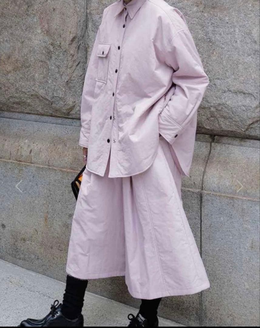 machatt マチャット　パファーシャツ（ピンク）