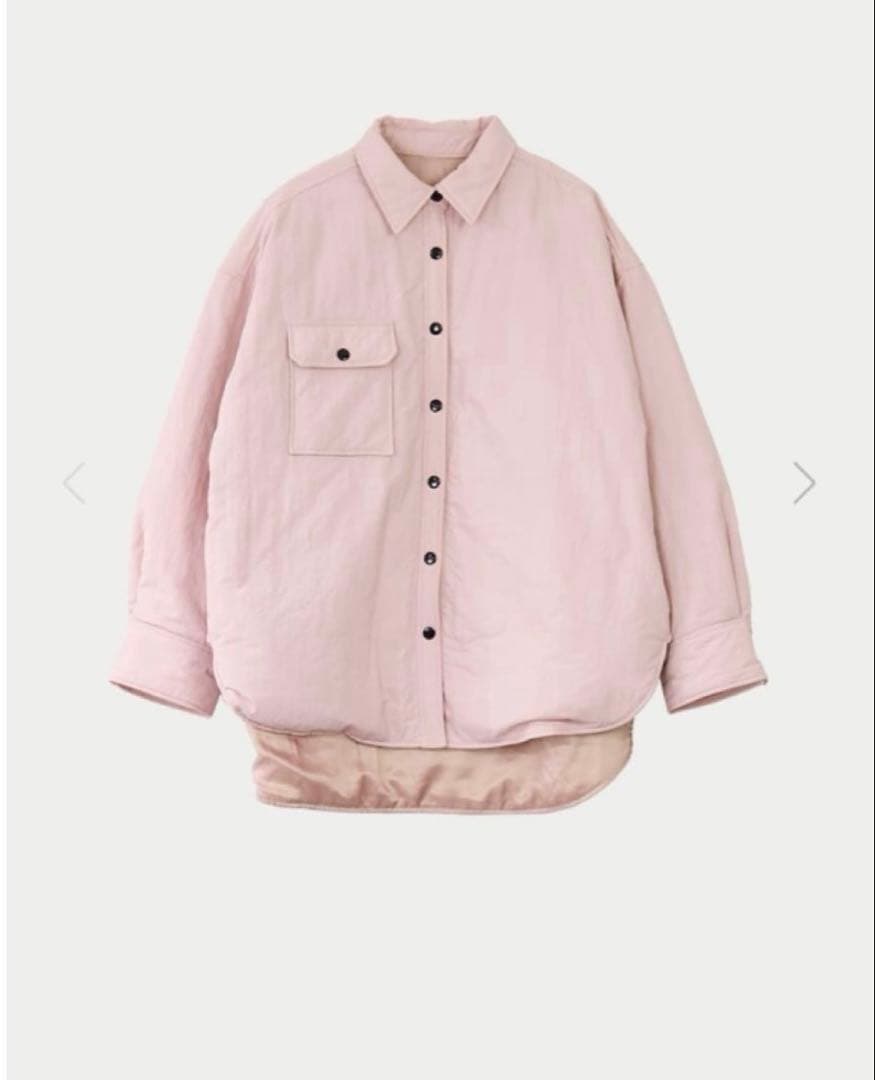 machatt マチャット　パファーシャツ（ピンク）