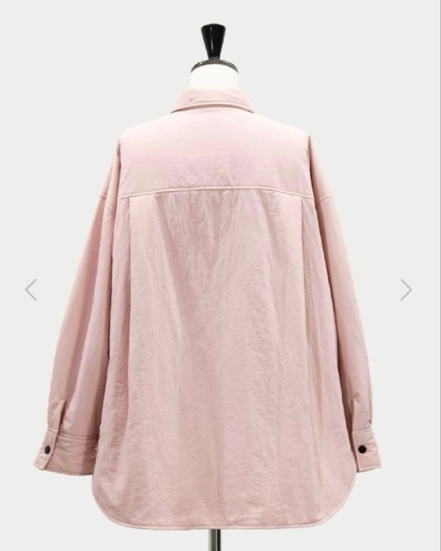 machatt マチャット　パファーシャツ（ピンク）