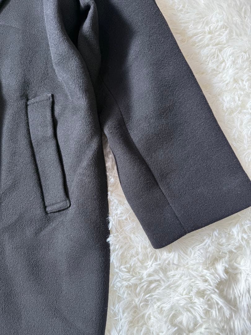 JOURNAL STANDARD スーパー140ビーバーテーラーコート　黒　38