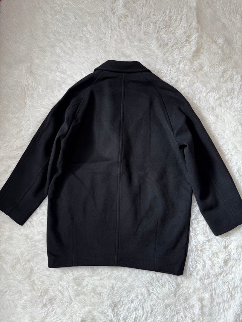 JOURNAL STANDARD スーパー140ビーバーテーラーコート　黒　38