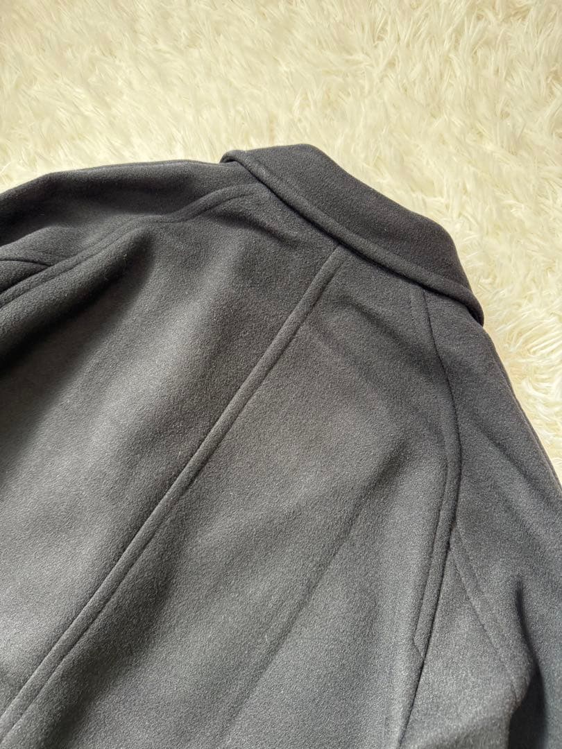 JOURNAL STANDARD スーパー140ビーバーテーラーコート　黒　38