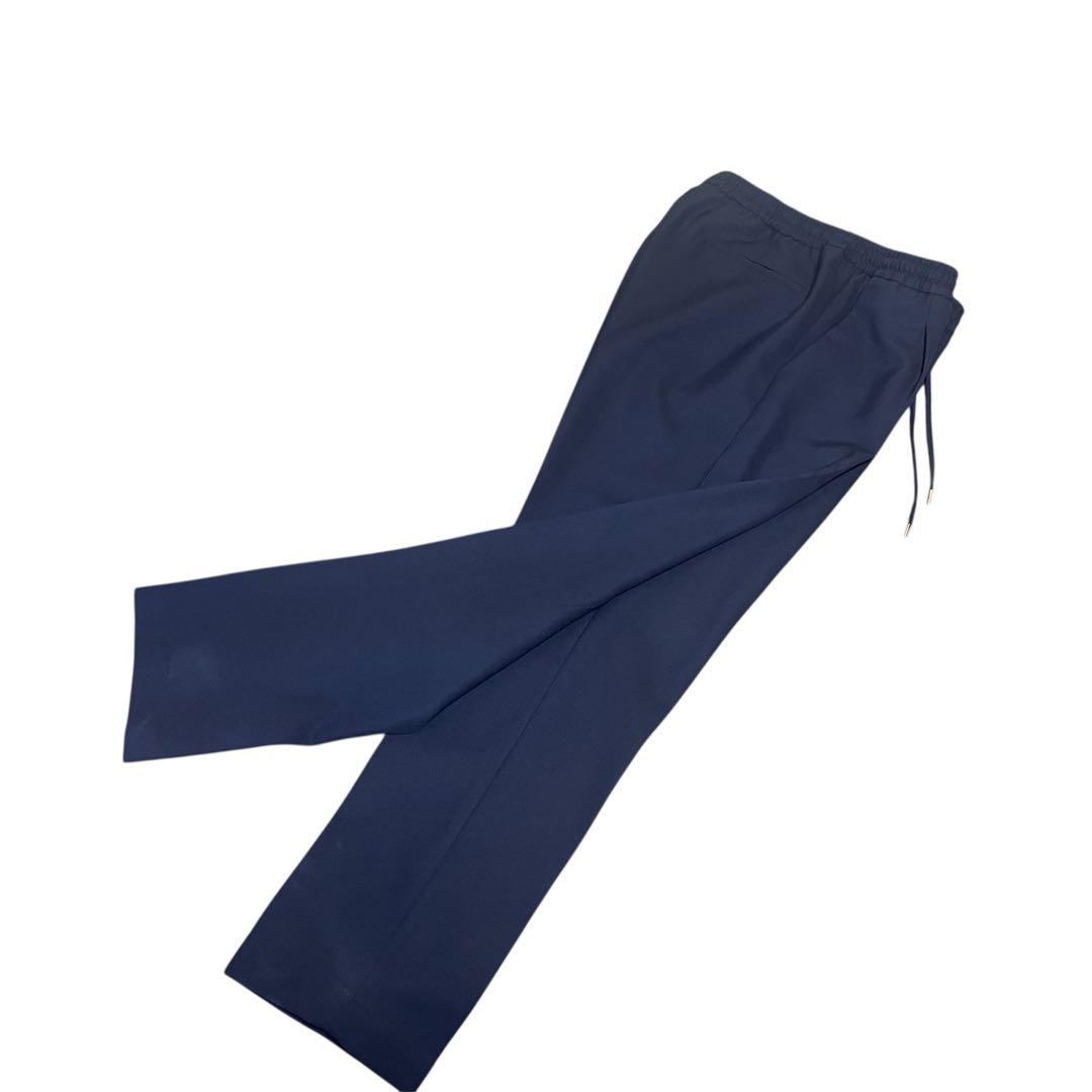 美品　BRIGLIA 1949 ブリリア　ウールスラックス　48 ネイビー