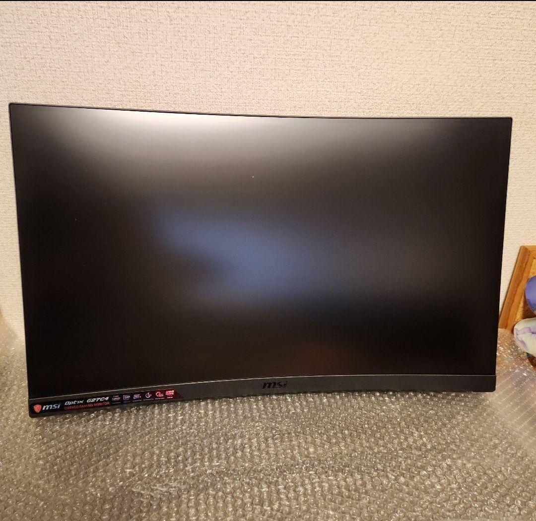 MSI Optix G27C4 カーブドゲーミングモニター 本体