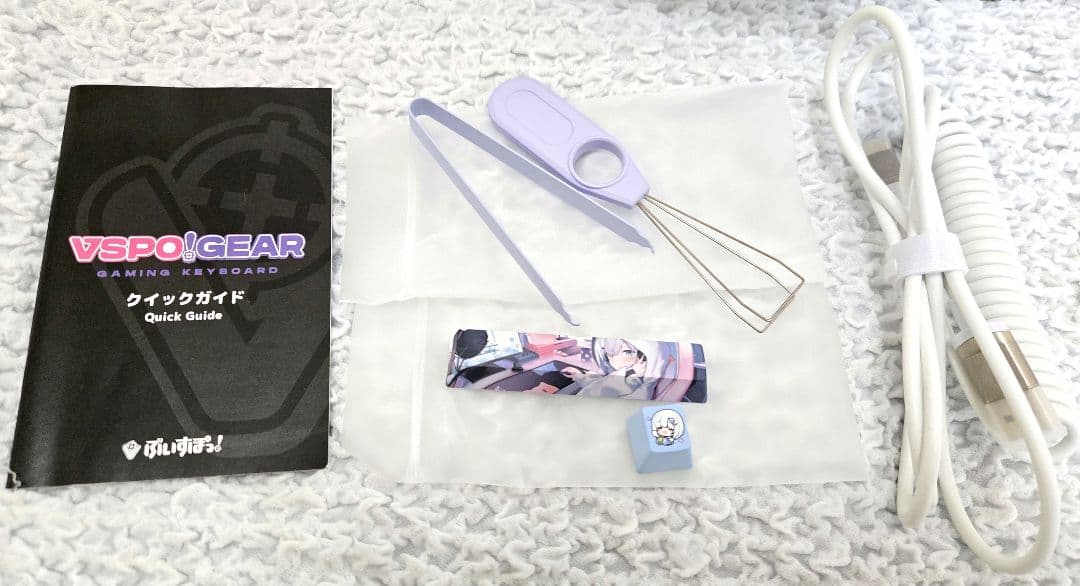 【2/14までおまけ付き】ぶいすぽっ！花芽すみれゲーミングキーボード