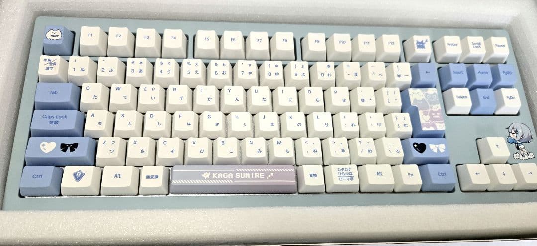 【2/14までおまけ付き】ぶいすぽっ！花芽すみれゲーミングキーボード