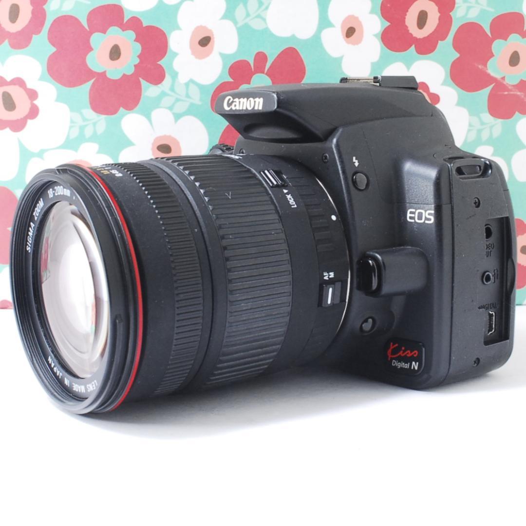 ❤近くも遠くも撮影❤Canon kiss Nレンズキット❤スマホに転送❤