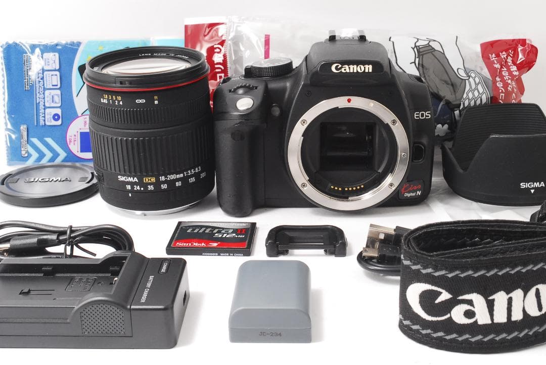 ❤近くも遠くも撮影❤Canon kiss Nレンズキット❤スマホに転送❤