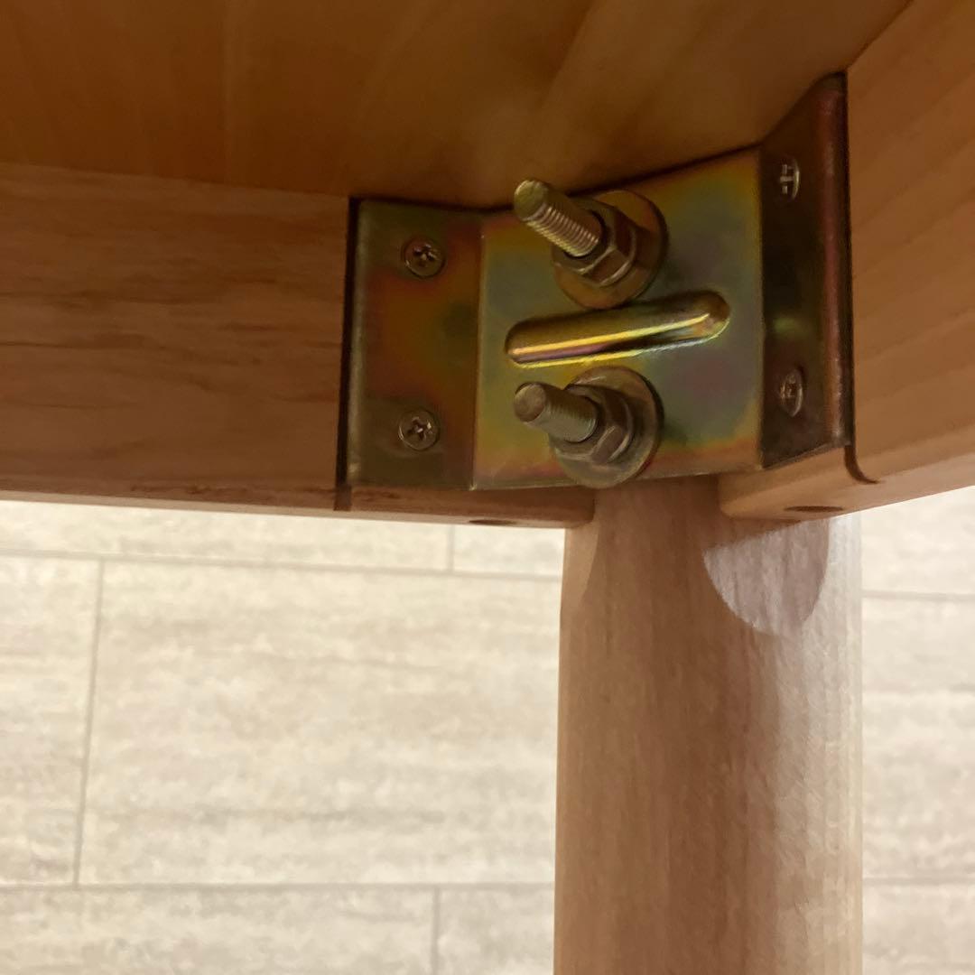 リセノダイニングテーブル_アルダー無垢材_135×80×70