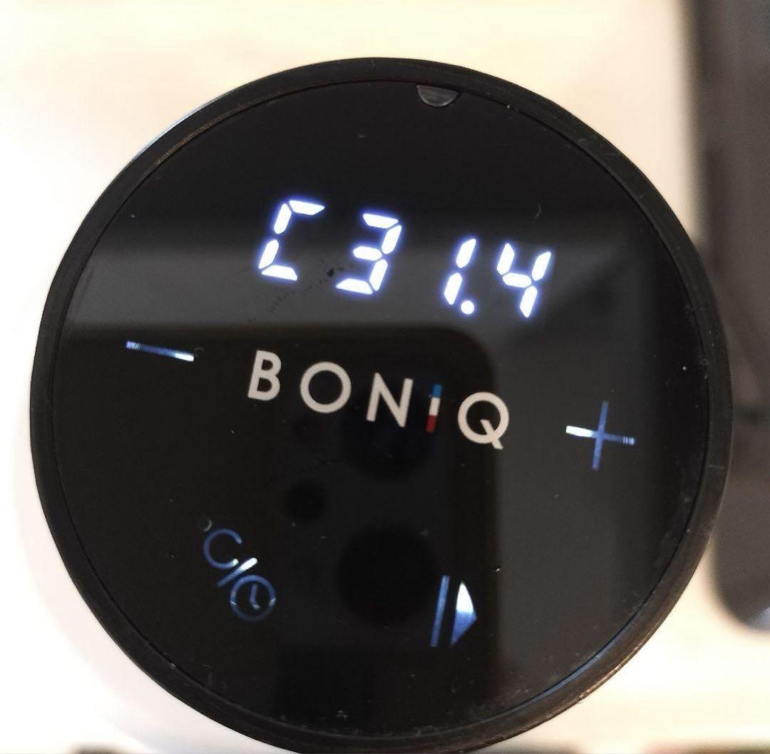 BONIQ 低温調理器 ブラック　美品　翌日発送　箱、マニュアル全完備