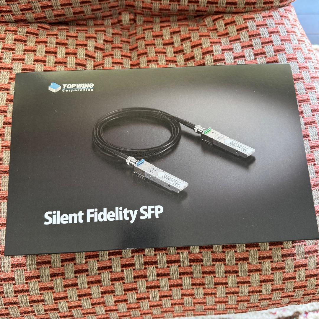 Silent Fidelity SFP ケーブル
