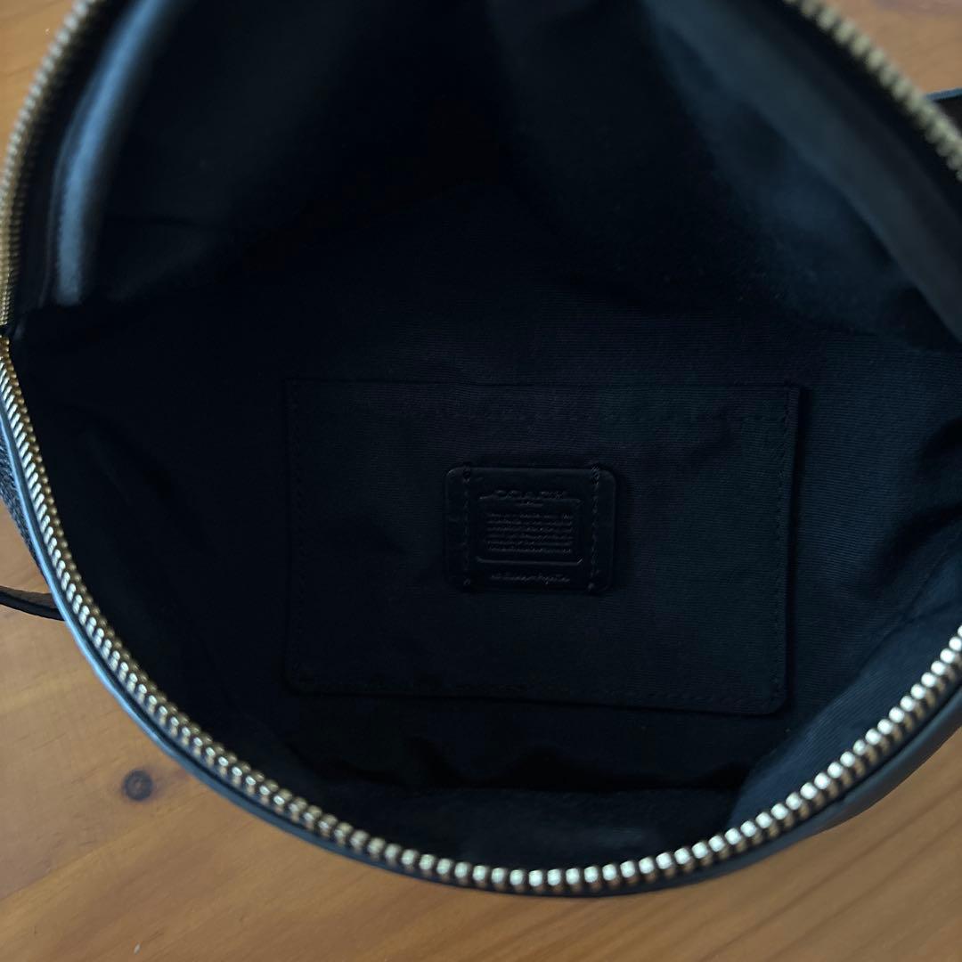 【美品】COACH　f48738　ウエストポーチ　ボディバッグ　ゴールド金具