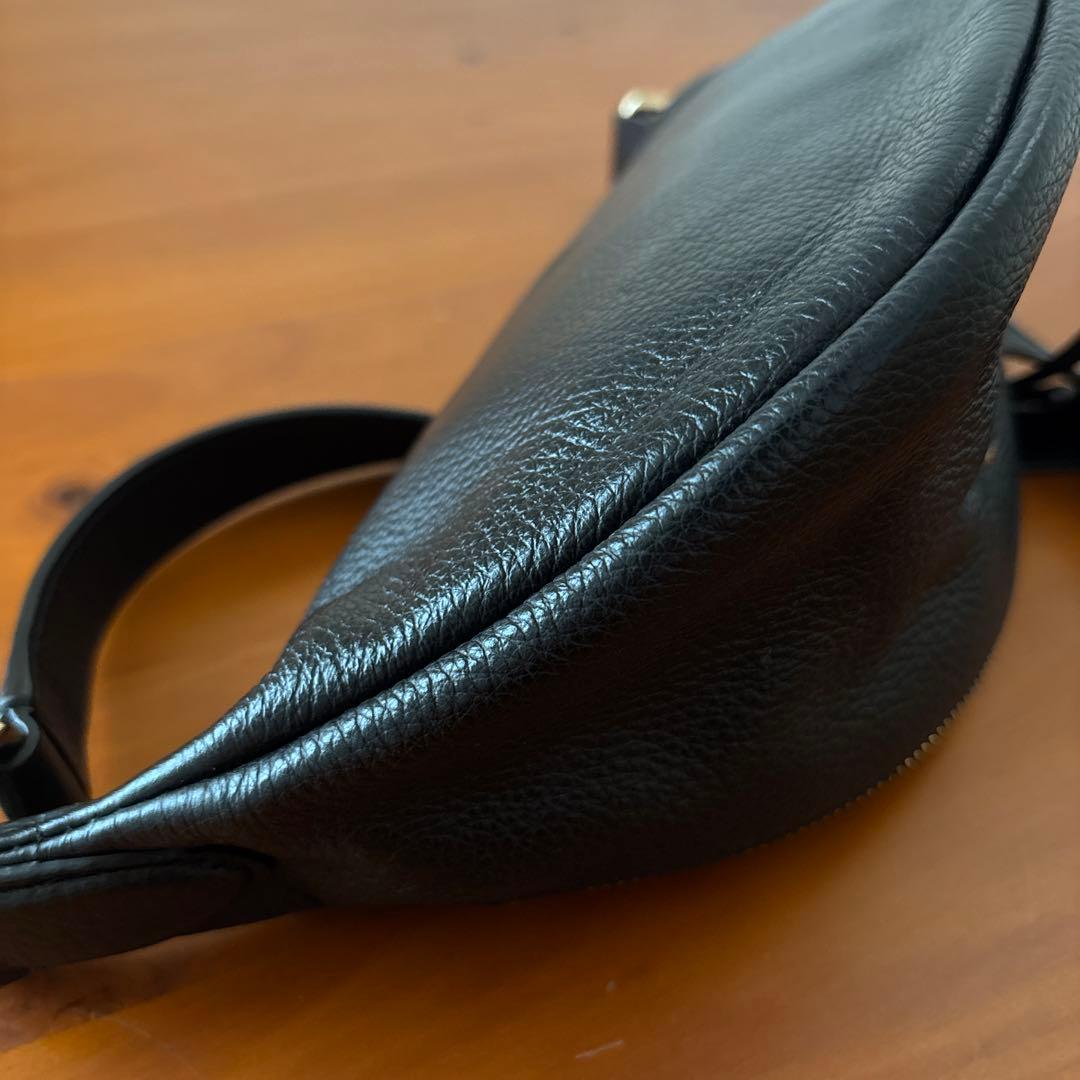 【美品】COACH　f48738　ウエストポーチ　ボディバッグ　ゴールド金具