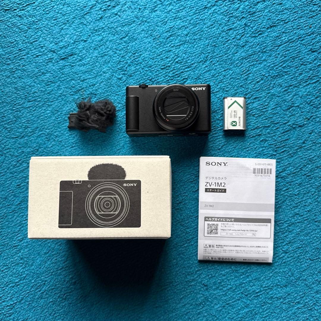 SONY ZV-1M2｜ZEISSレンズ搭載・数回使用｜Vlog/自撮りに最適