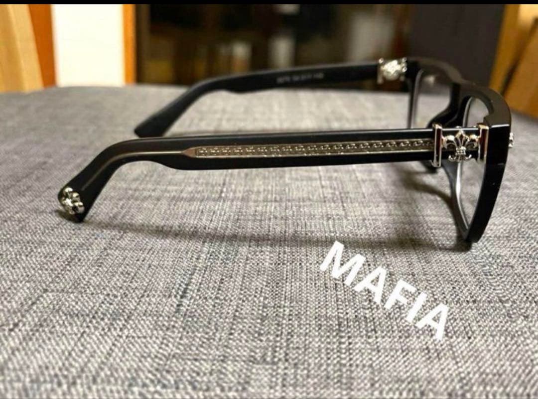 ド*ク様 クロムハーツ CHROME HEARTSメガネフレーム 伊達メガネ