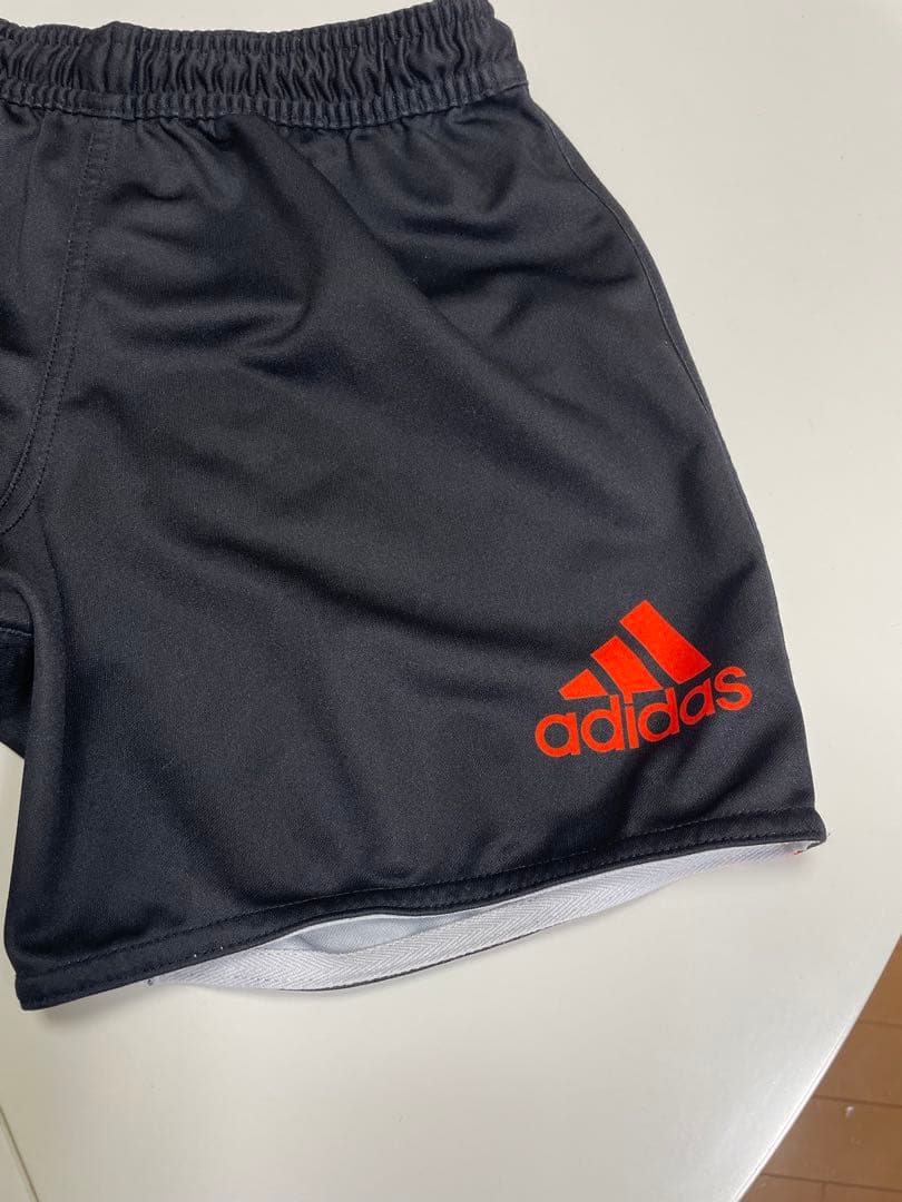 adidas BLACK FERNS ラガーパンツ 黒　ニュージーランド