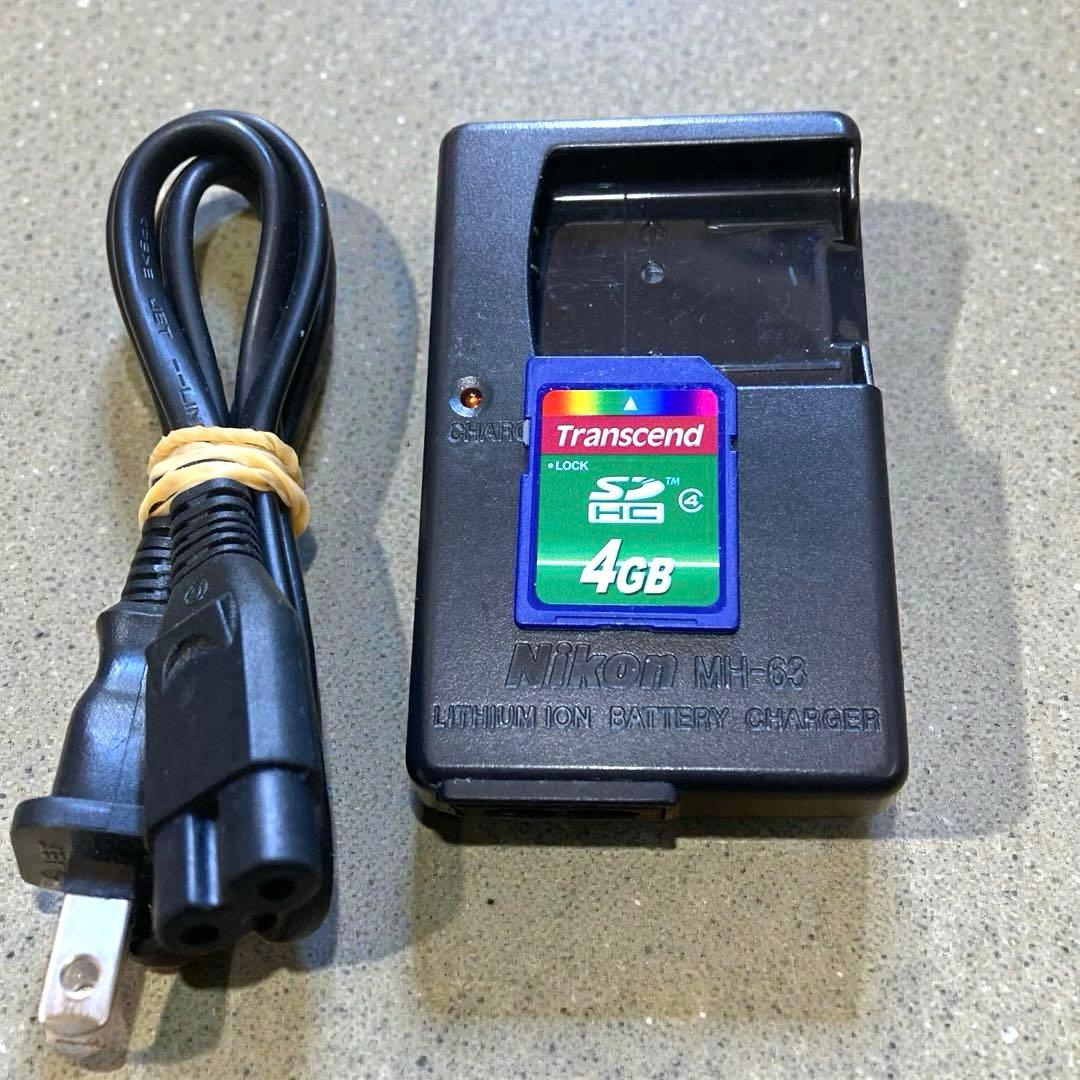 [美品]Nikon デジタルカメラ COOLPIX S220ピンク