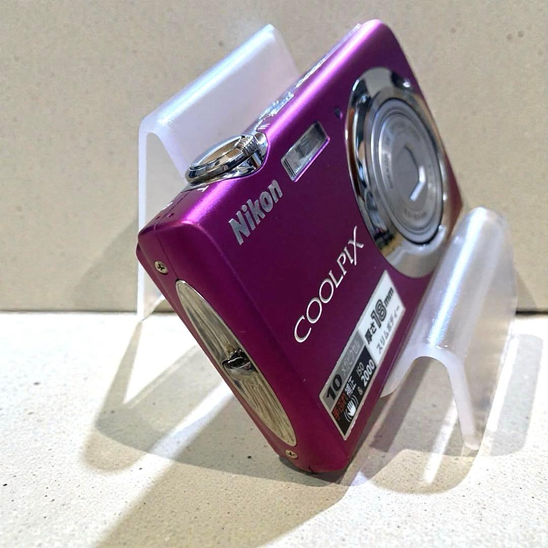 [美品]Nikon デジタルカメラ COOLPIX S220ピンク