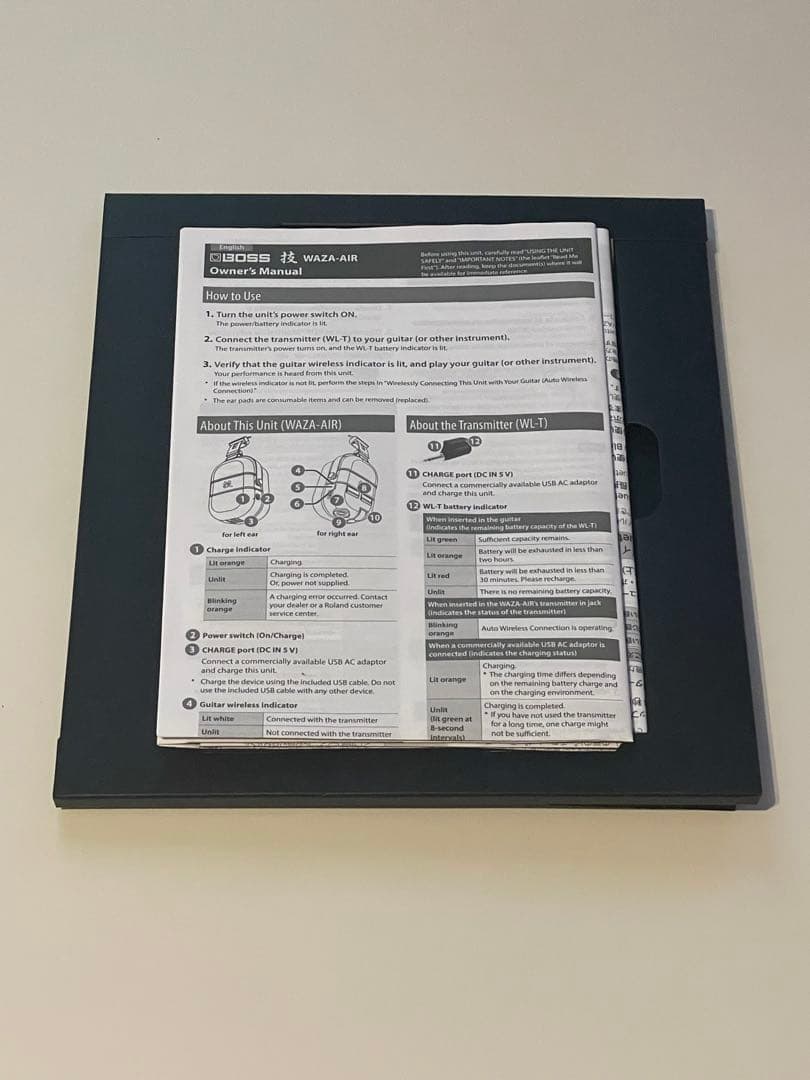 BOSS WAZA-AIR ワイヤレスヘッドホン