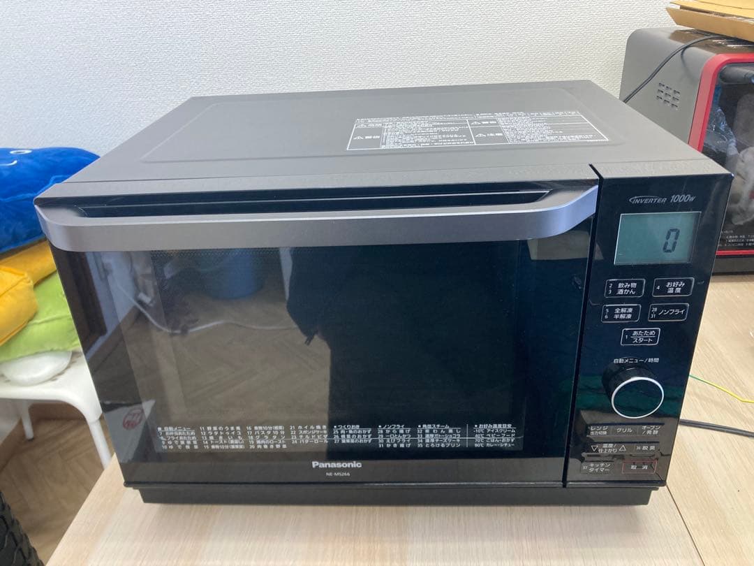 Panasonic スチームオーブンレンジNE-MS266-K 2019年製