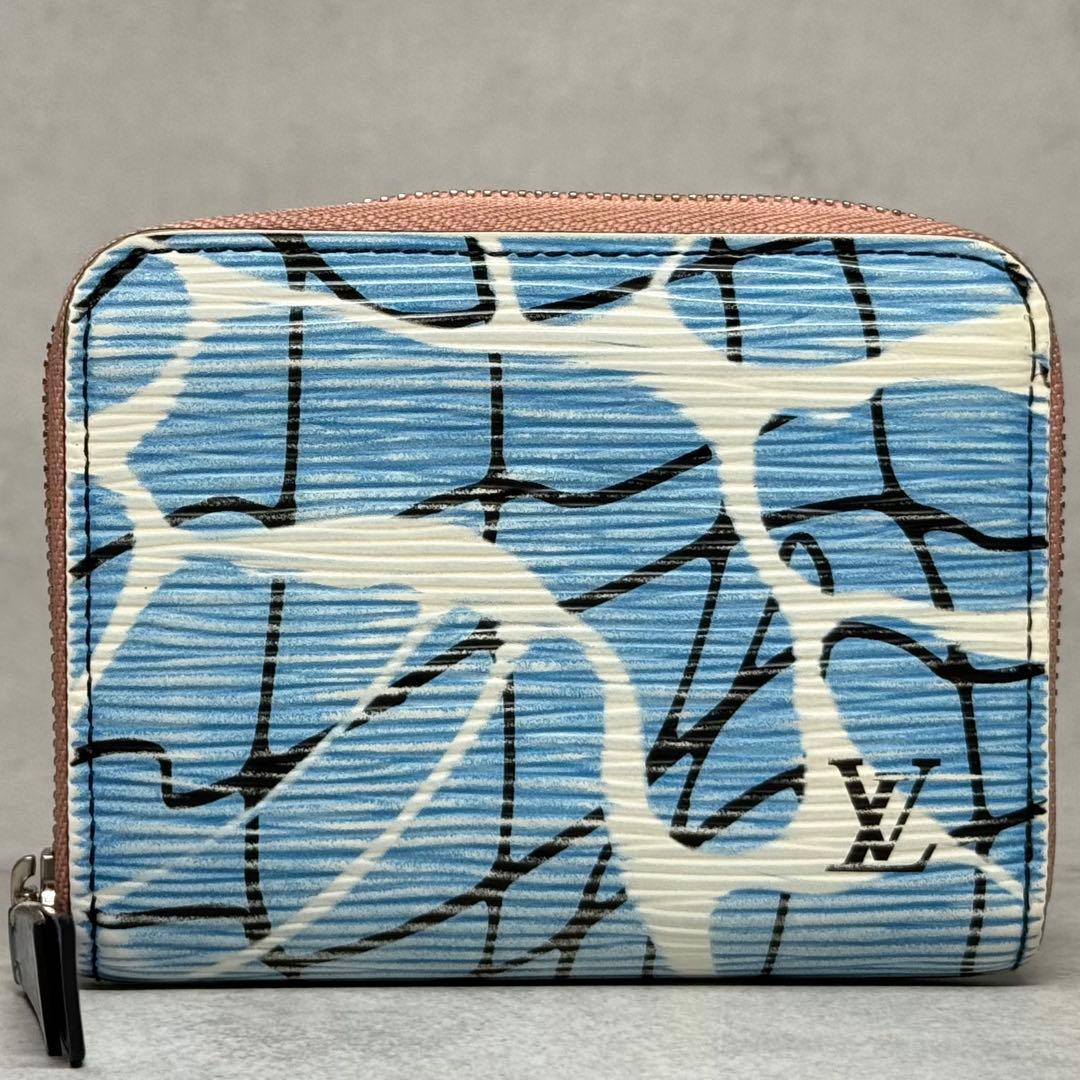 超美品 限定品 ルイヴィトン エピ アクアパターン ジッピーパース 財布