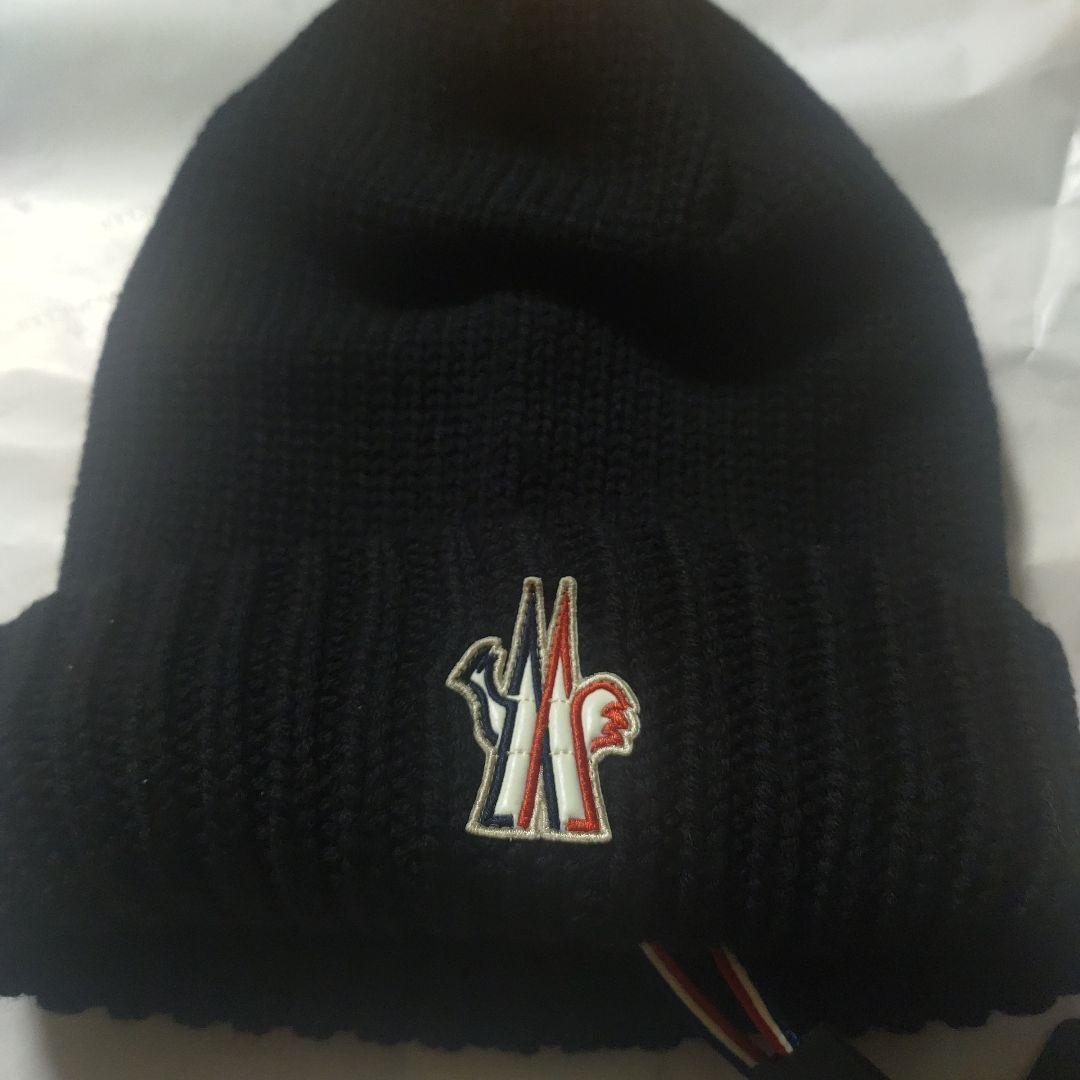 ゴ*ウ様 タグ付き新品未使用✨MONCLER　ニットキャップ