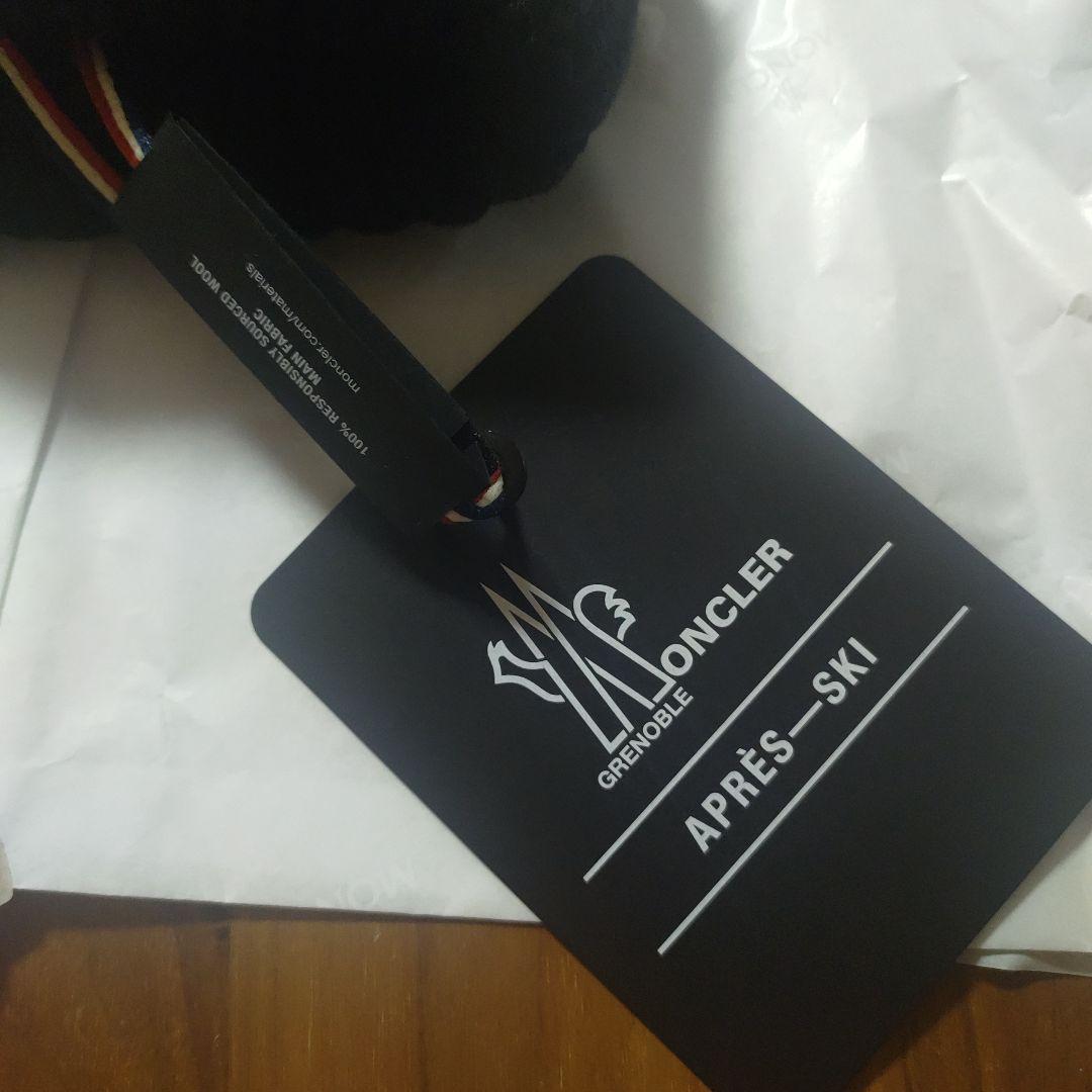 ゴ*ウ様 タグ付き新品未使用✨MONCLER　ニットキャップ