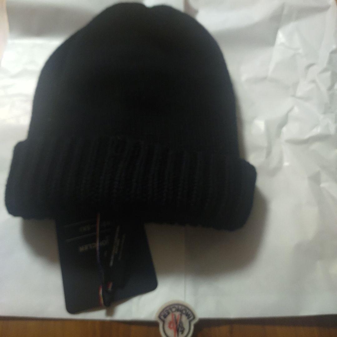 ゴ*ウ様 タグ付き新品未使用✨MONCLER　ニットキャップ