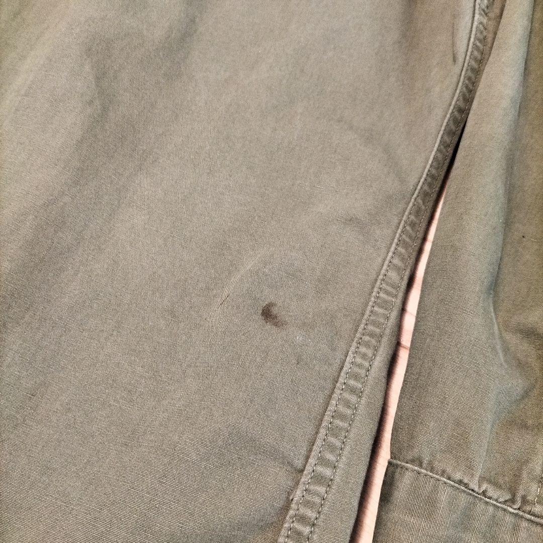 ヴィンテージ　ファティーグジャケット　60s 　3rd　 ノンリップ ダブル