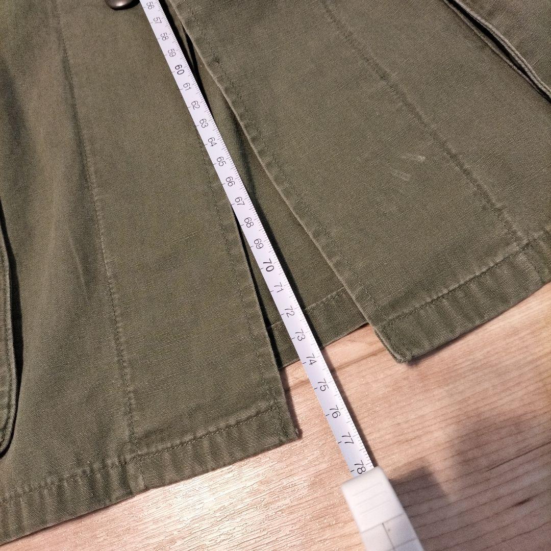 ヴィンテージ　ファティーグジャケット　60s 　3rd　 ノンリップ ダブル