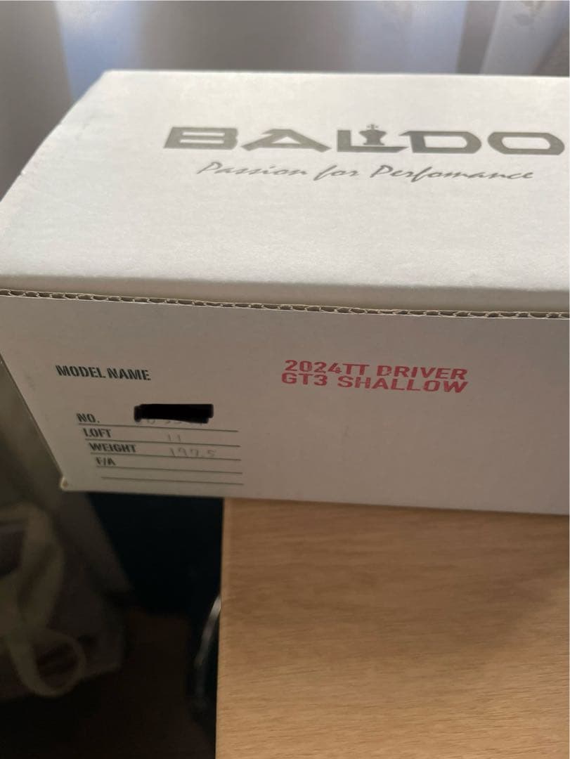 BALDO バルドTT GT3 11度 ヘッド、スリーブのみ