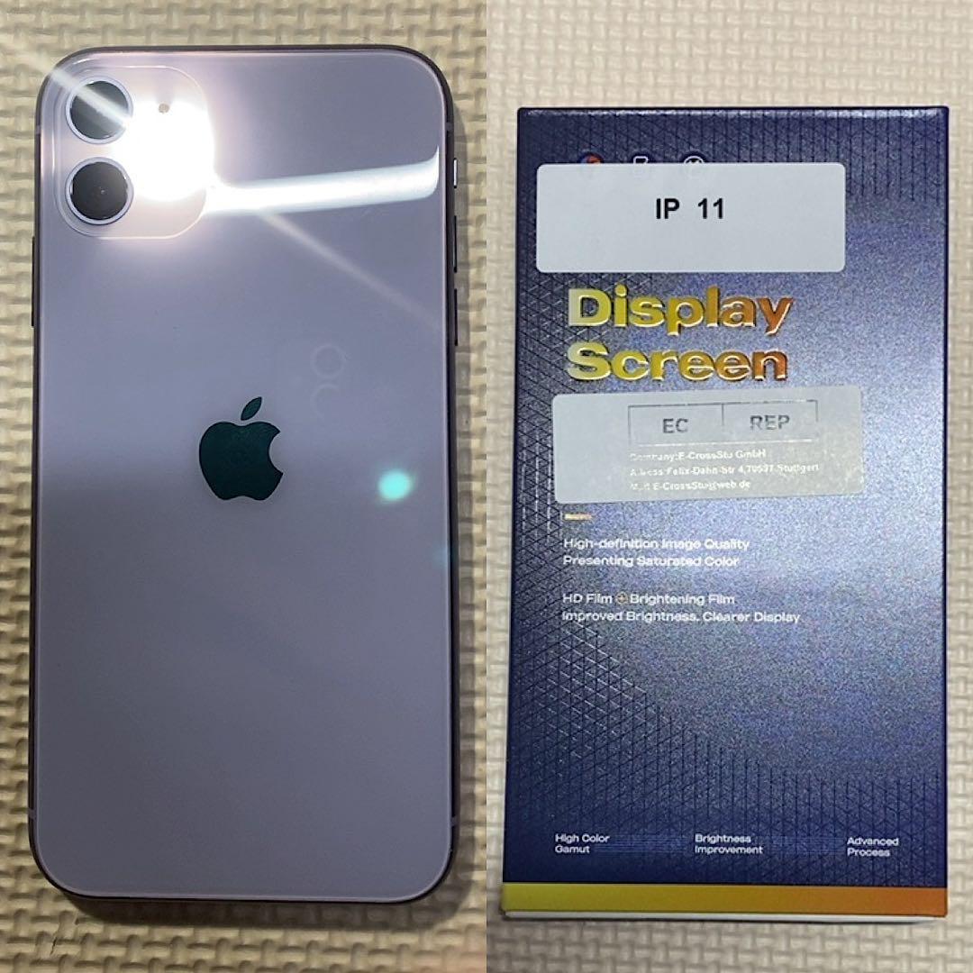 ＊iPhone 11 128GB バックパネル交換品