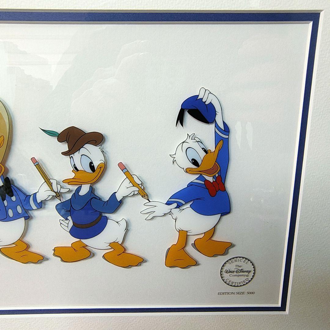 【Walt Disney】ドナルド セル画 限定5000部