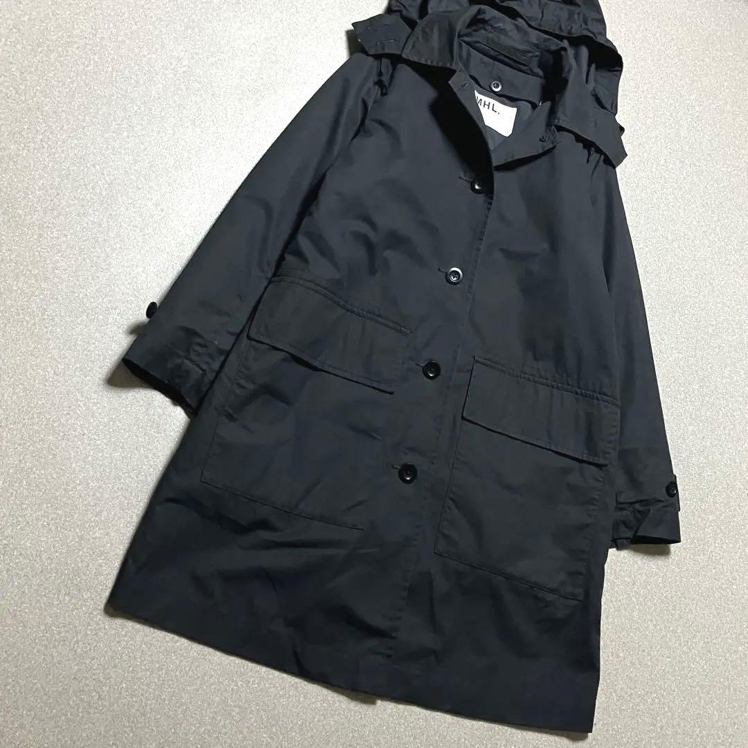 【3way✨ライナー・フード取外し可】MHL.フーデットコート エムエイチエル
