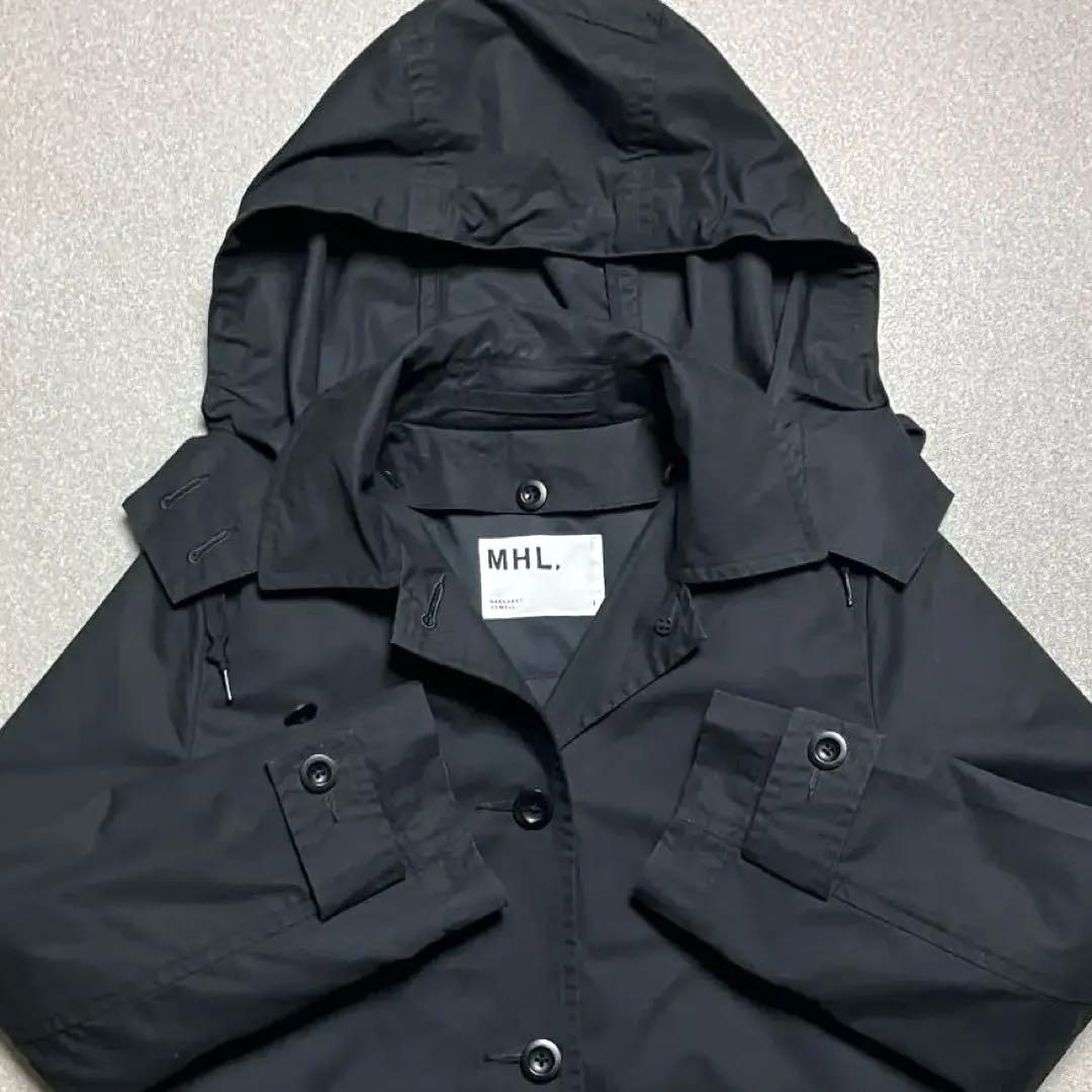 【3way✨ライナー・フード取外し可】MHL.フーデットコート エムエイチエル