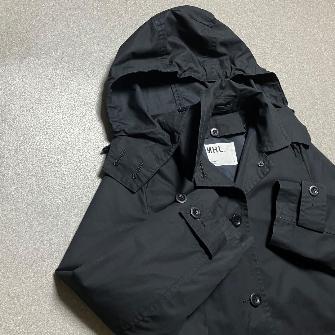 【3way✨ライナー・フード取外し可】MHL.フーデットコート エムエイチエル
