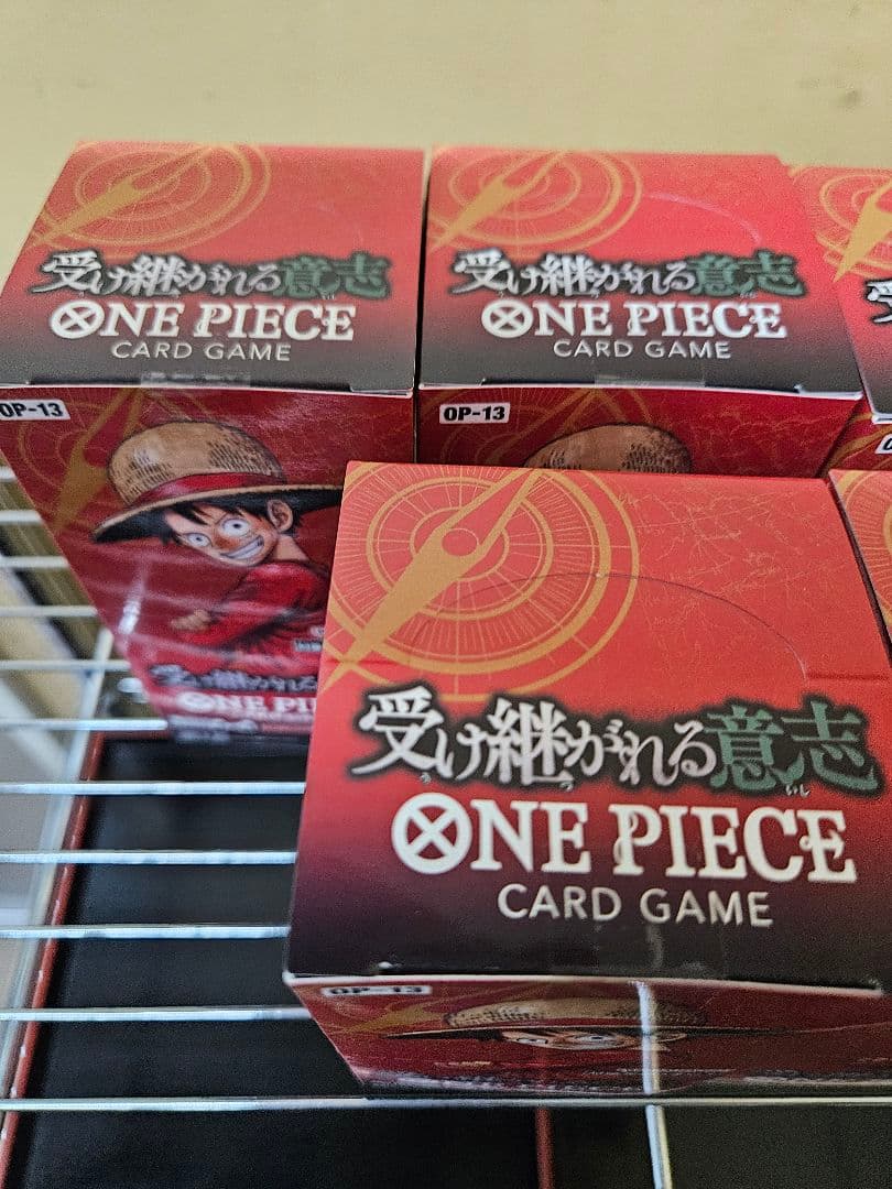 即購入⭕️ワンピースカード受け継がれる意志8BOX 新品未開封テープ付き