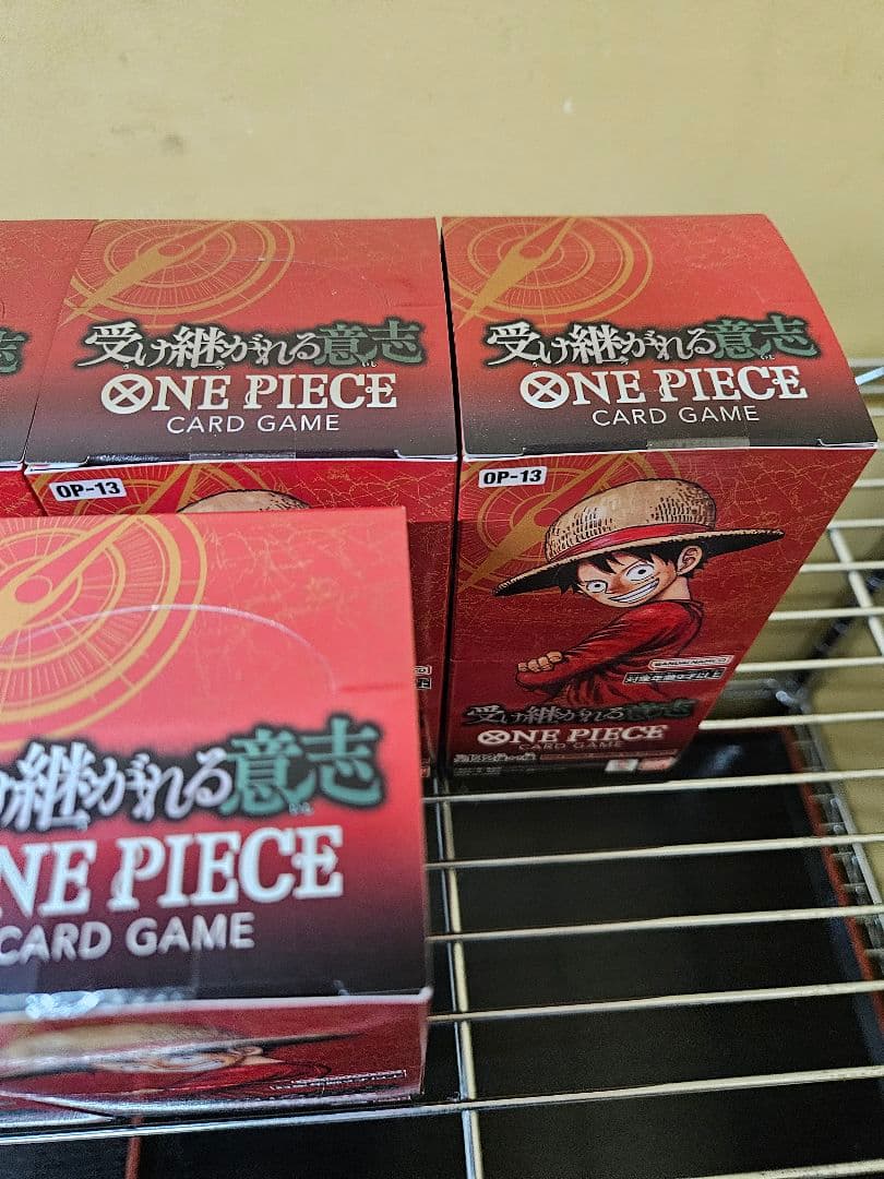 即購入⭕️ワンピースカード受け継がれる意志8BOX 新品未開封テープ付き