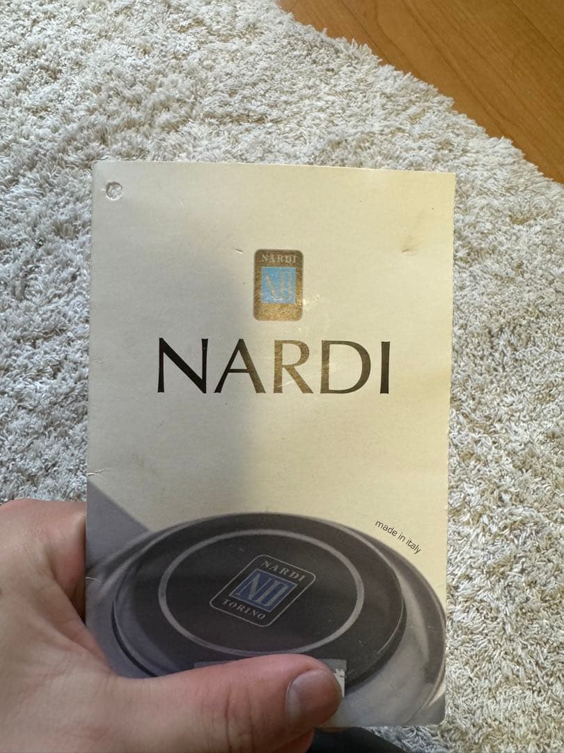 ナルディ　クラシック　フラット　34パイ ブラック