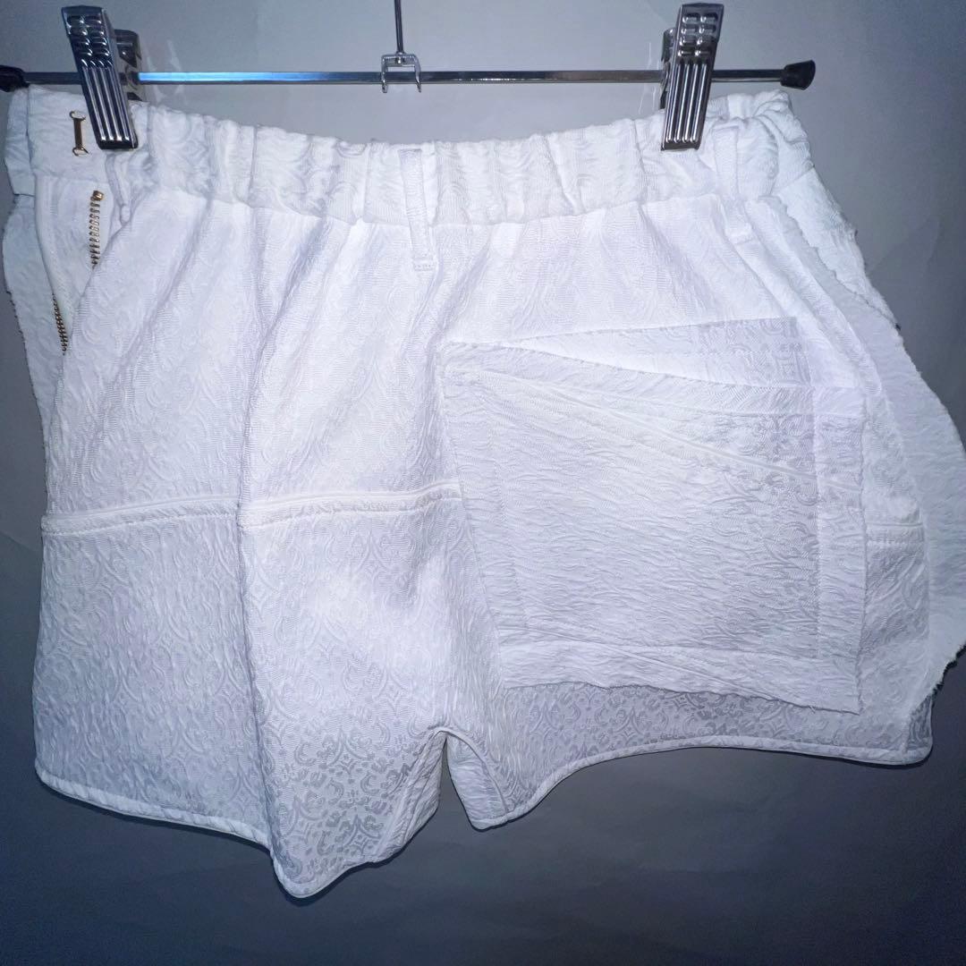 Ω19AW ジャージショートパンツ白