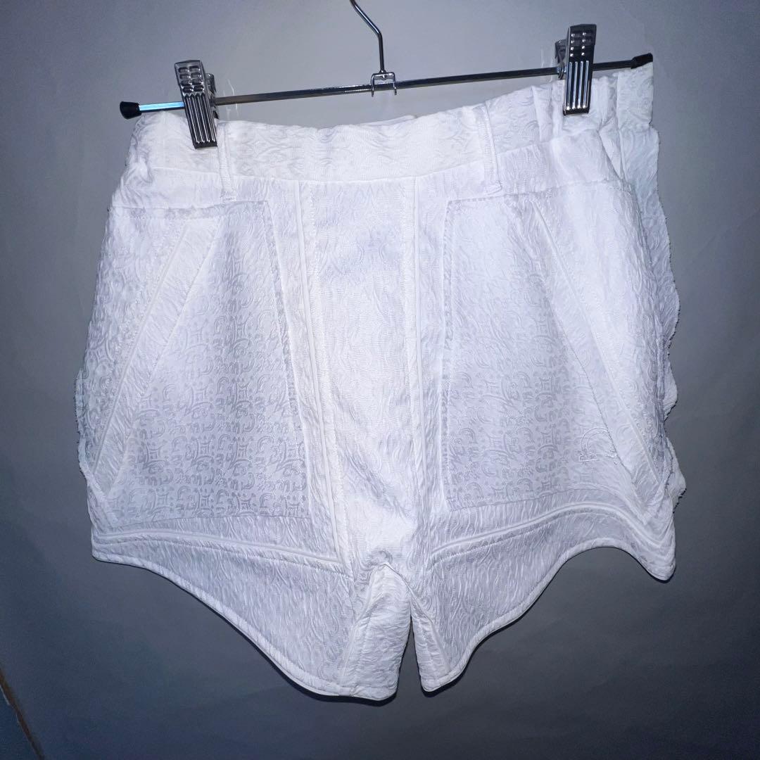 Ω19AW ジャージショートパンツ白