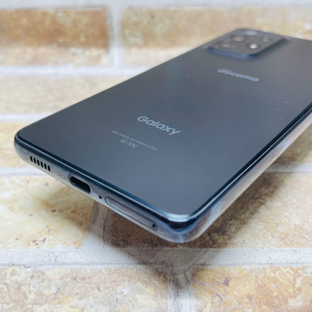 SIMフリー Galaxy A53 5G 128GB オーサムブラック 電池良好