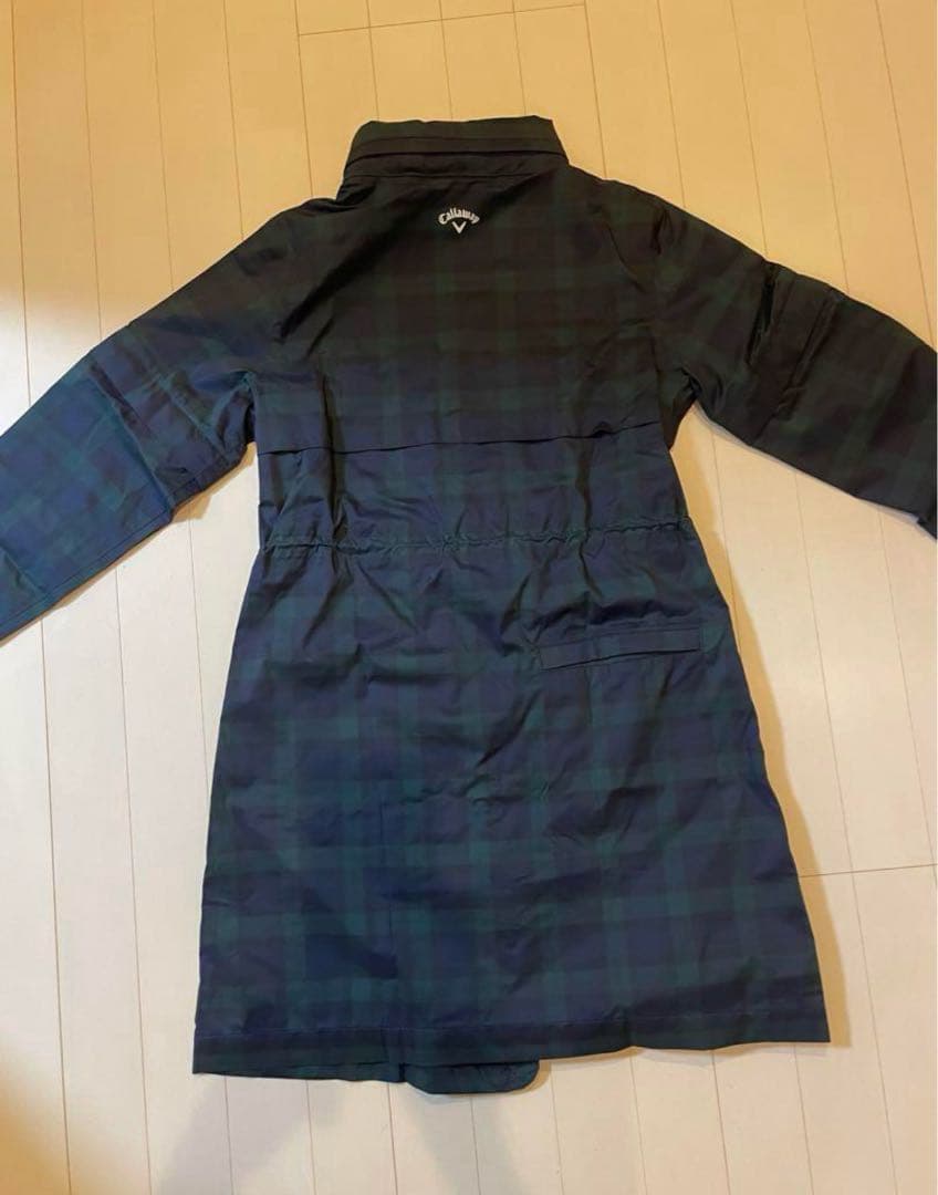 週末までお値下げ中　新品未使用タグ付　キャロウェイ　レインウェア　ワンピース　M