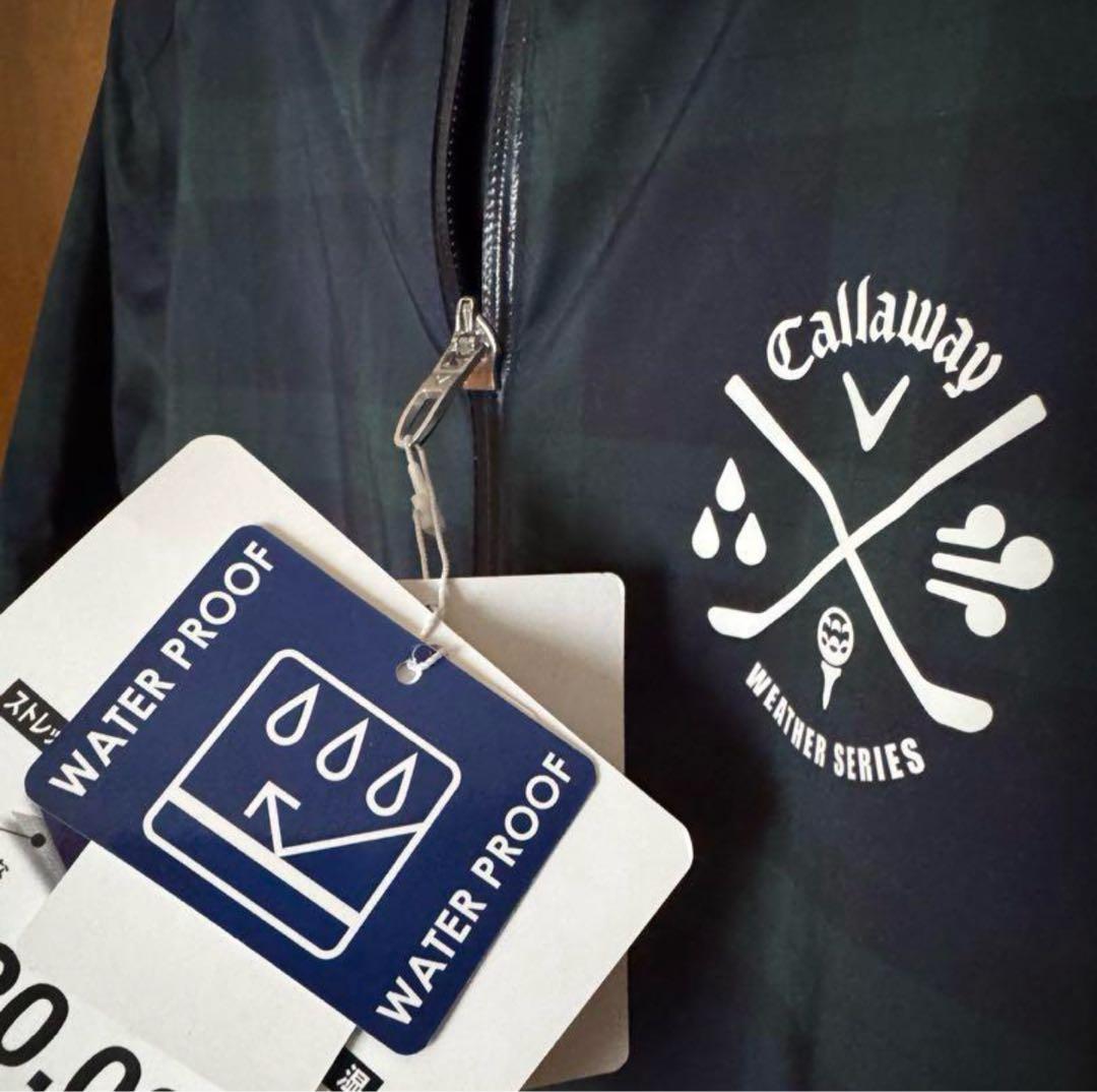 週末までお値下げ中　新品未使用タグ付　キャロウェイ　レインウェア　ワンピース　M