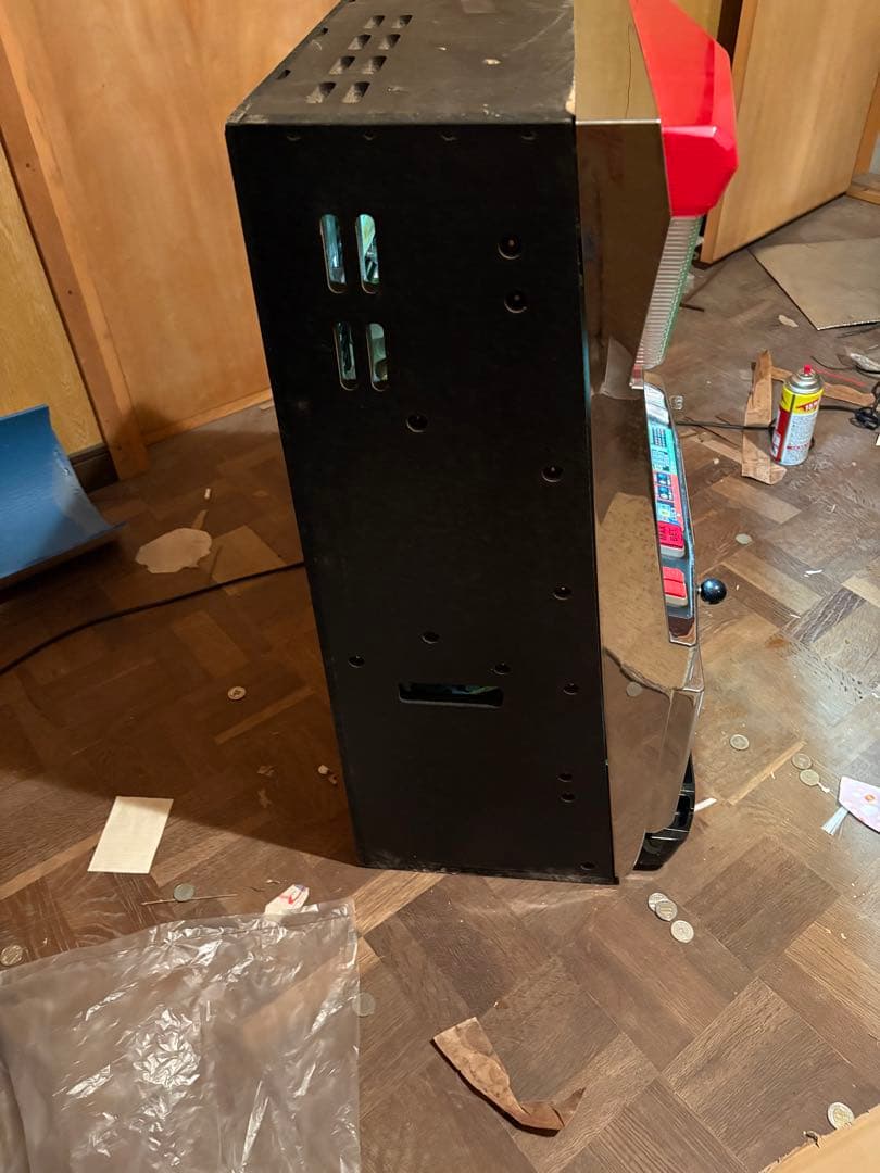 【通電確認済み】パチスロ実機 コンチネンタル4X レトロスロット 10円玉専用機