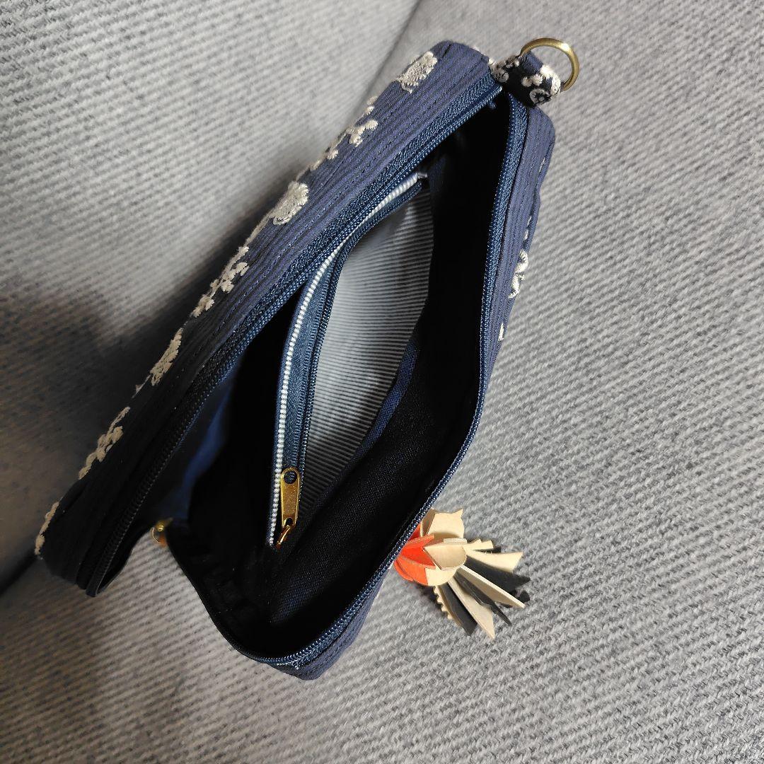 ミナペルホネンころんバック＋カード通帳が入るポーチ