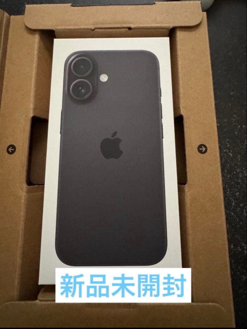 ノ*ビ様 ［新品未使用］iPhone16 128GB ブラック　Apple SI