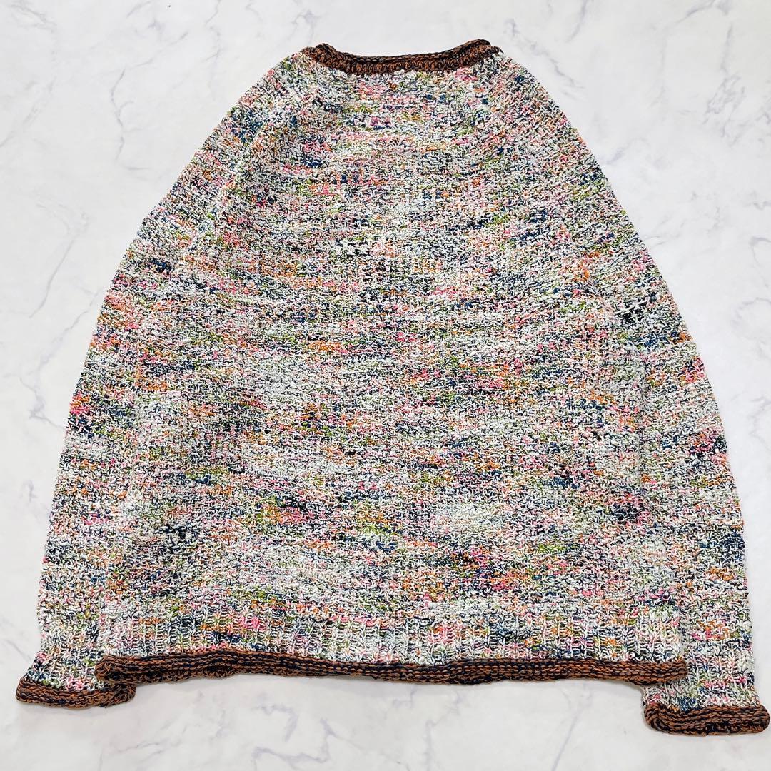 素敵✨ミナペルホネン カーディガン 春色 コットンブレンド ゆったり